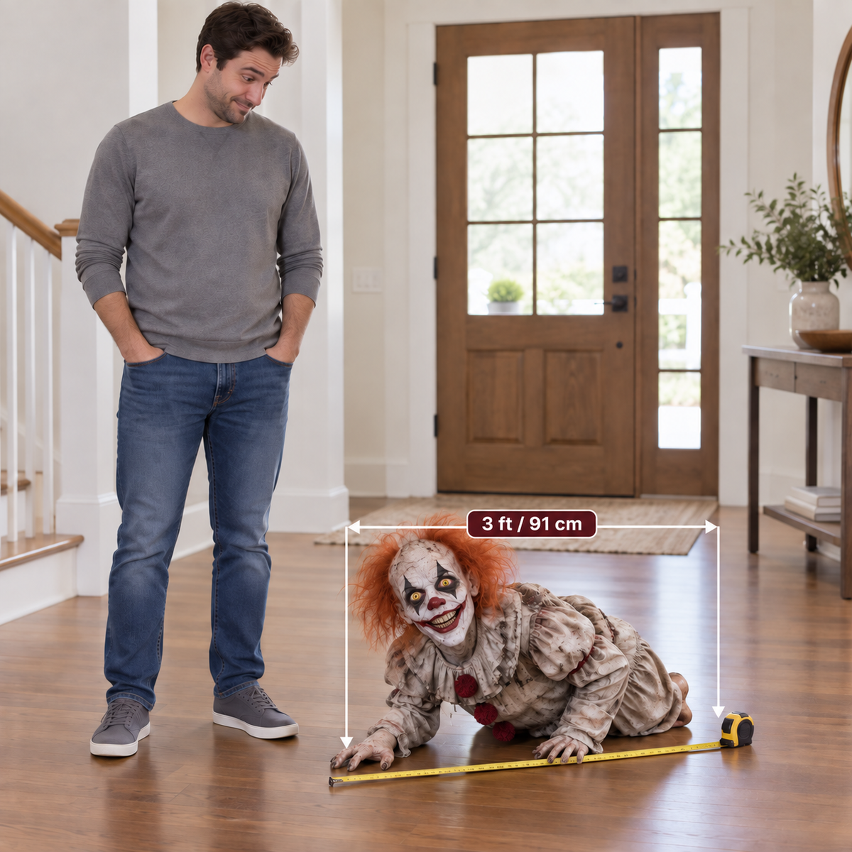 The Crawler – Remote-Controlled Crawling Halloween Animatronic